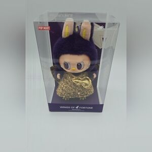 AUTHENTIC Pop Mart LABUBU × PRONOUNCE WINGS OF FORTUNE Vinyl Plush Hanging Card